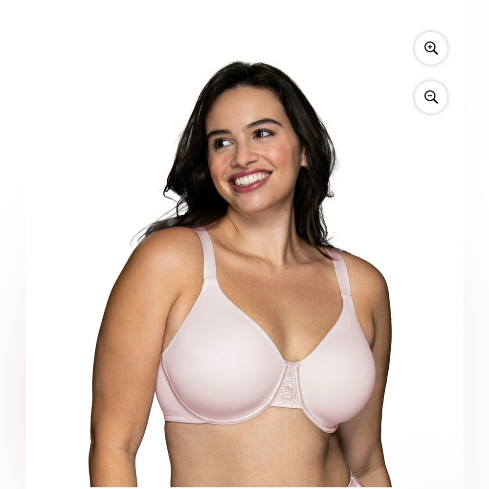 NWT Vanity Fair Underwire Bra Light Pink Size 40 DD